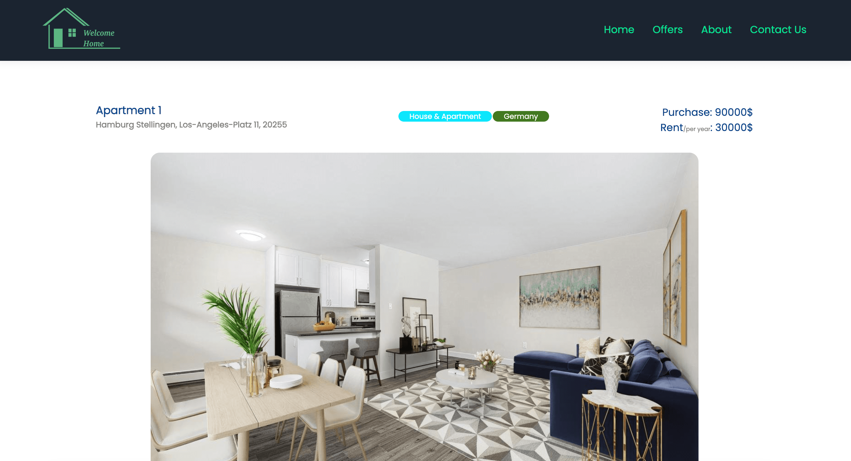 Welcome Home - Real Estate App screenshot 3